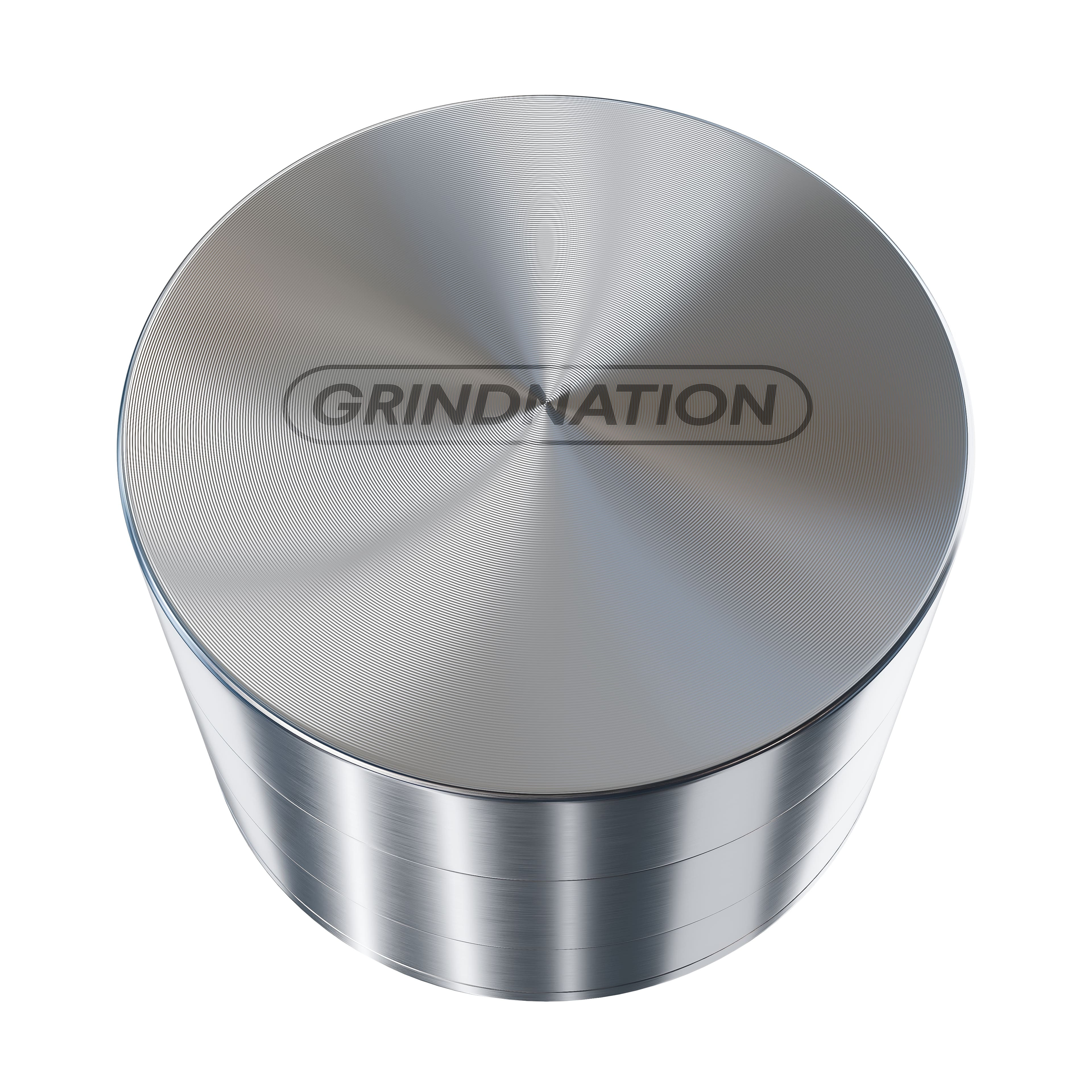 Grinder Edelstahl 4-teilig (55mm)